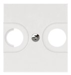 Legrand 078789 TV-R Abdeckung 2-modulig Mosaic ultaweiß