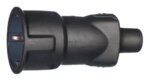 Legrand 050343 Gummikupplung schwarz 50343