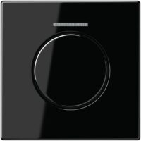 Jung LS1940KO5SW Abdeckung Lichtleiter für KNX Drehschalter schwarz