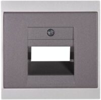 Kopp 333150180 UAE-Abdeckung M2,5x12mm Malta anthrazit-silber