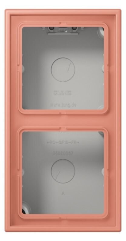 Jung Jung LC 582 A 233 AP-Kappe 2-fach Duroplast lackiert Serie LS locre rouge moyen