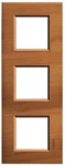 BTicino LNA4802M3LCA LivingLight Abdeckrahmen 3-fach 2+2+2M Kirsche