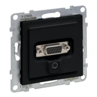 Legrand 765360 SEANO HD15 Anschlusseinheit +3mm Jack mit Abdeckung