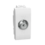 Bticino N4202FN LivingLight BNC-F Anschlussdose 1M Weiß