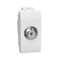 Bticino N4202FN LivingLight BNC-F Anschlussdose 1M Weiß