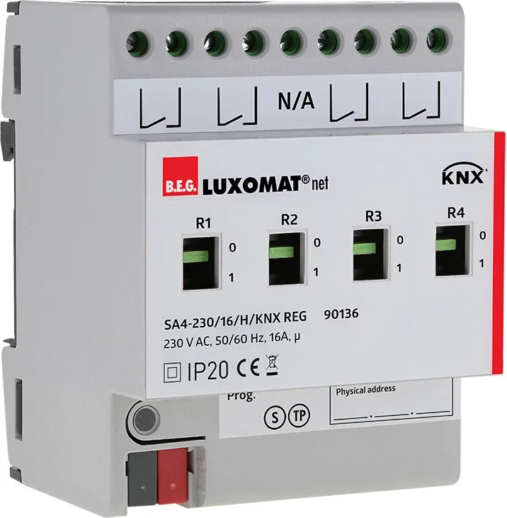 BEG Brück BEG Brück Electronic Schaltaktor SA4-230/16H/KNXREGgr