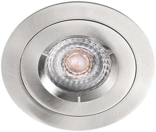 SG LEUCHTEN LED-Einbaustrahler 6,2W 1LED POLAR 937951 grau 3000K weiß 455lm GU10 grau