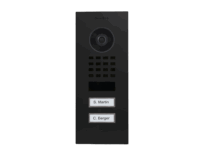 Doorbird D1102V Unterputz IP Video Türstation, Compact Edition, graphitschwarz (RAL 9011)