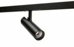 SG LEUCHTEN LED-Schienenstrahler 7W Konverter 320605 dimmbar 1LED schwarz 3000K weiß 340lm schwarz matt
