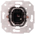 Kopp 504700000 Unterputz Taster (Wechsler) Sockel mit N-Klemme 10AX 250V