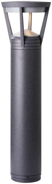 SG LEUCHTEN LED-Pollerleuchte 26W IP54 RAY 8246095075 3000K 2180lm grau alu