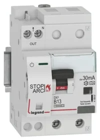 Legrand 415957 DX3 AFDD Brandschutz- schalter Fi/LS B13A 1P+NR 10kA 30mA