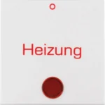 Berker Wippe mit Linse Heizung pws/glänz 16218999