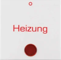 Berker Wippe mit Linse Heizung pws/glänz 16218999