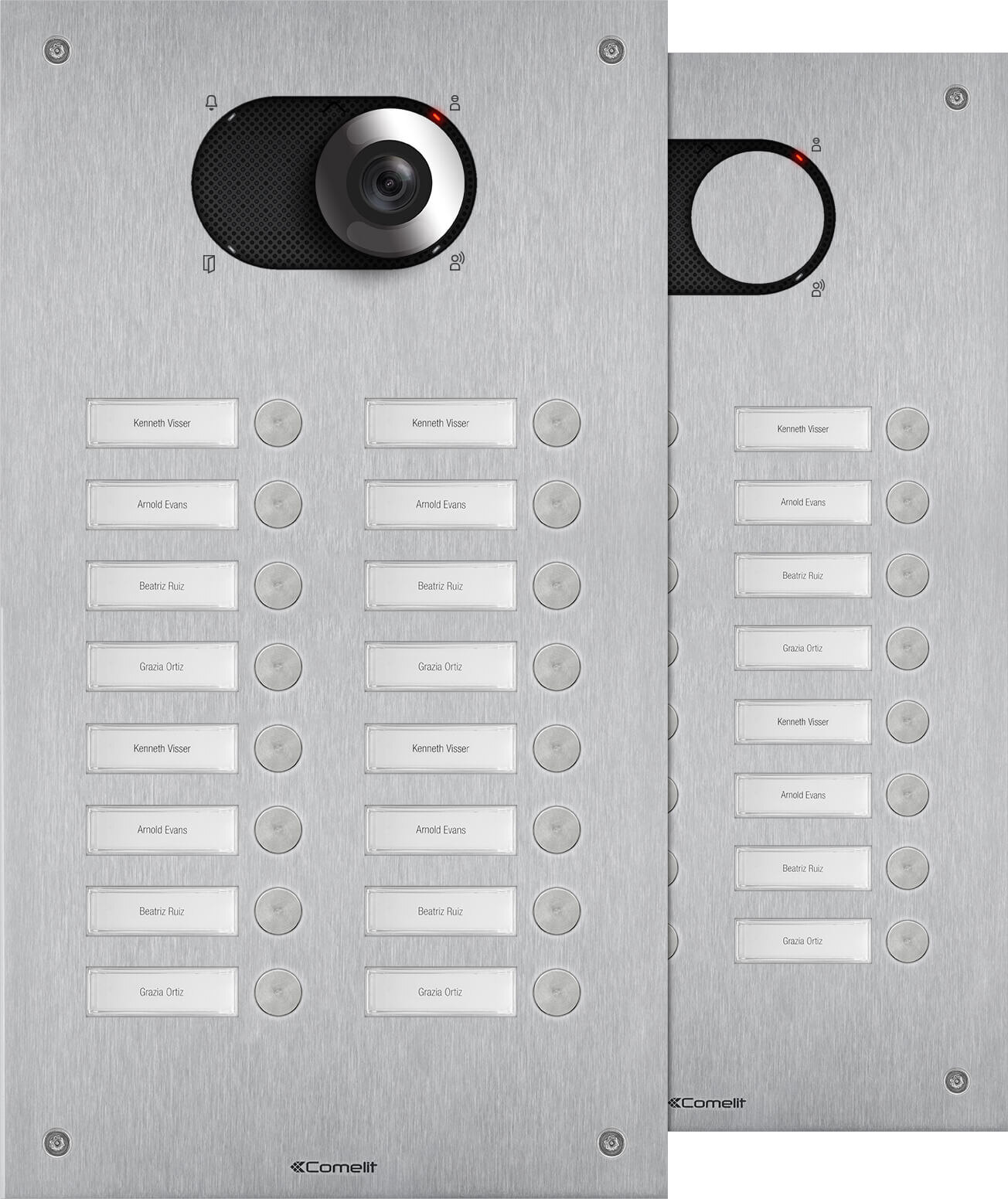 Comelit Comelit Group Frontplatte Switch 16 Teiln. 2-reih V4A IX0216