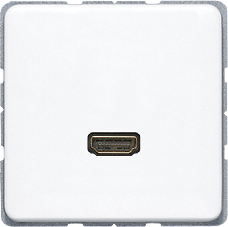 Jung Jung Multimediadose HDMI alpinweiß MA CD 1112 WW