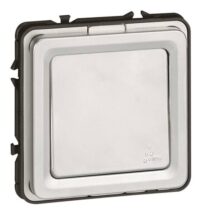 Legrand 077841 Taster Schliesser 1-polig n beleuchtbar Soliroc IP55 IK10 grau