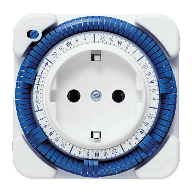 Theben Theben Zeitprogrammstecker TIMER 27 weiß