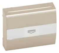 Legrand 771454 Abdeckung Hotel-Card Schalter mit B.-feld Galea titanium