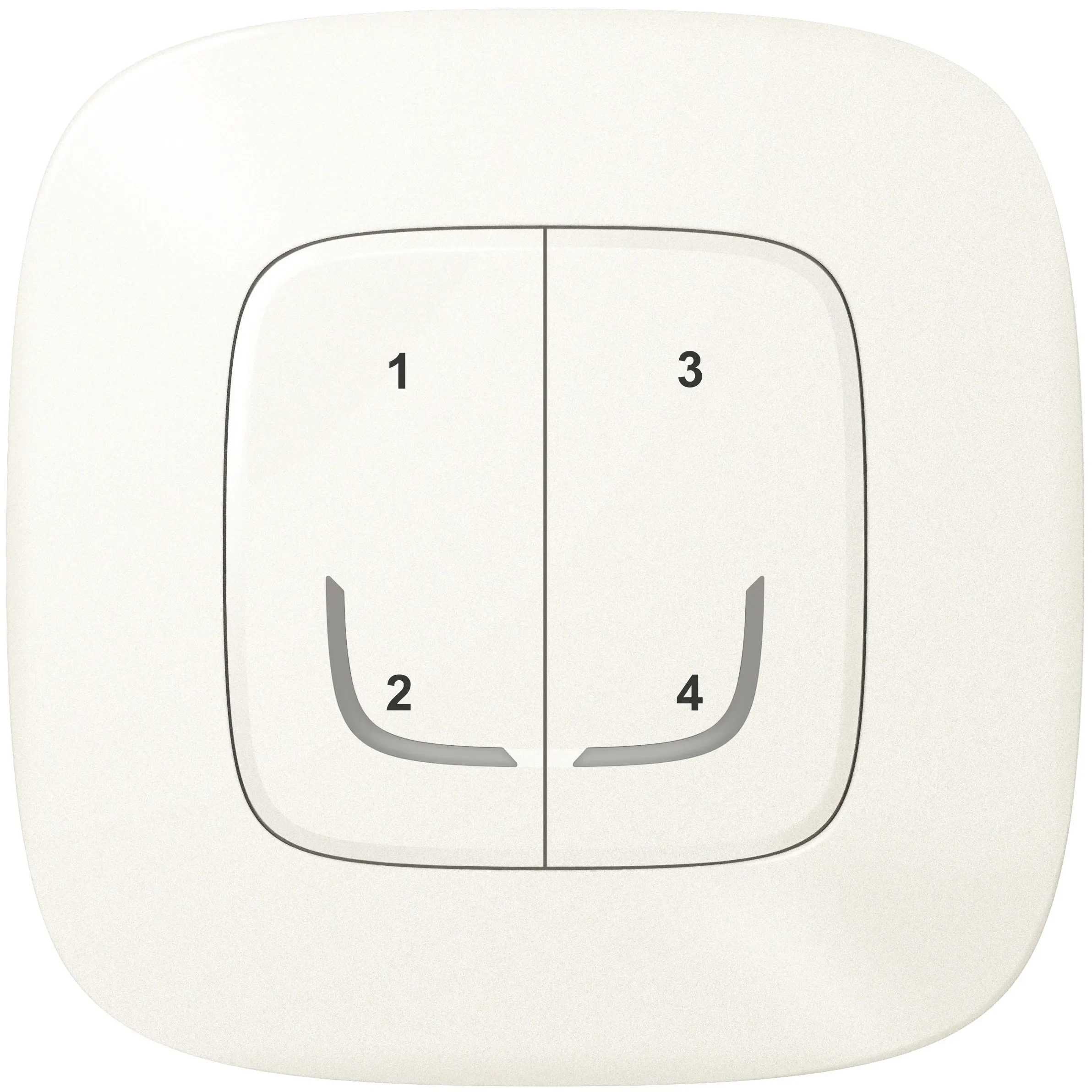 Legrand Legrand 752968 Szenenschalter m.4 Tasten Valena Allure with Netatmo perlmutt