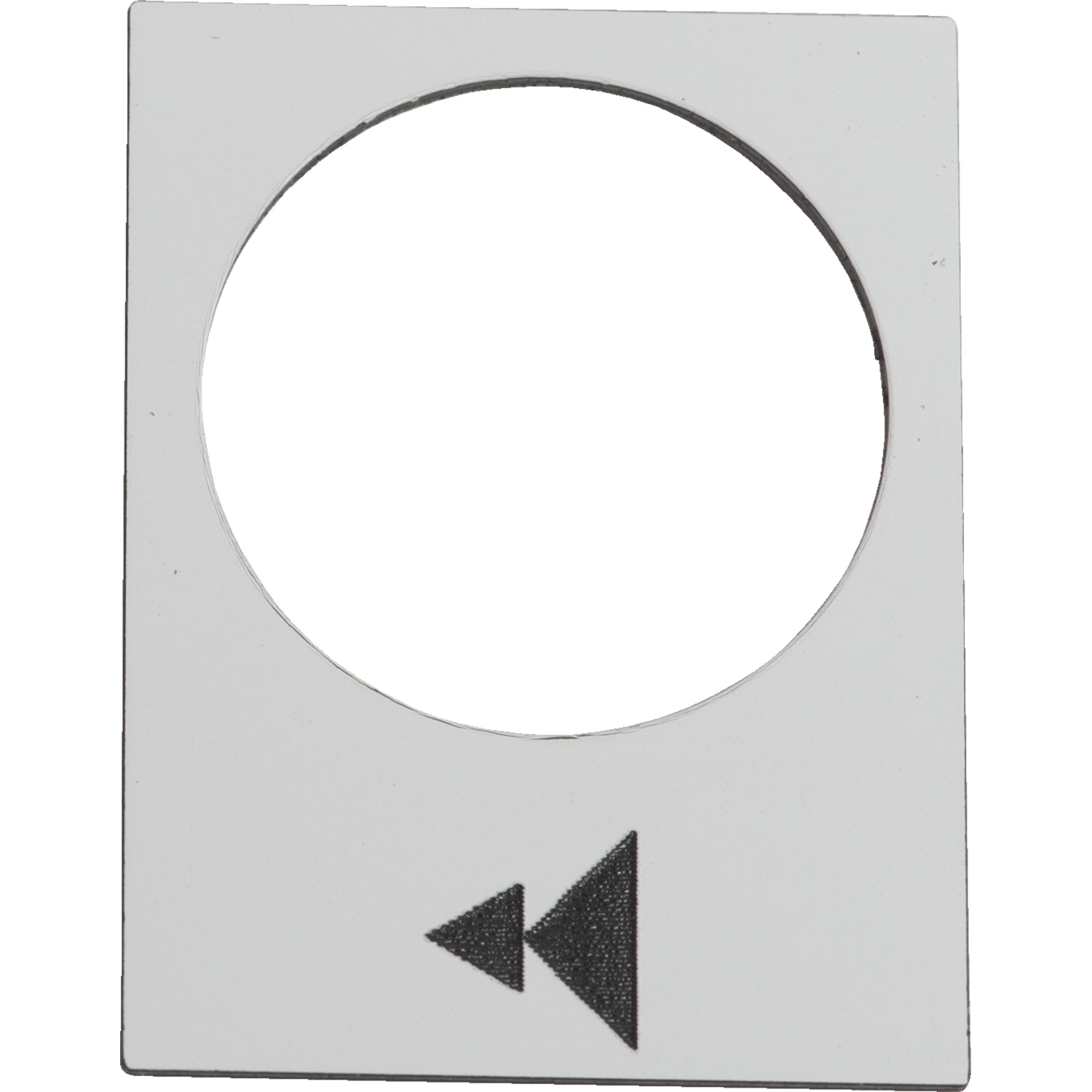 Schneider Schneider ZB2BY4903 Bezeichnungsschild 30x40mm weiß HEBEN od RECHTS LANGS-SCHNELL