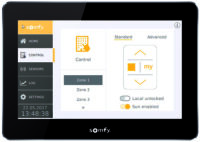 Somfy Sonnenschutzsteuerung TouchDispl IB+ 4Zone 1822636