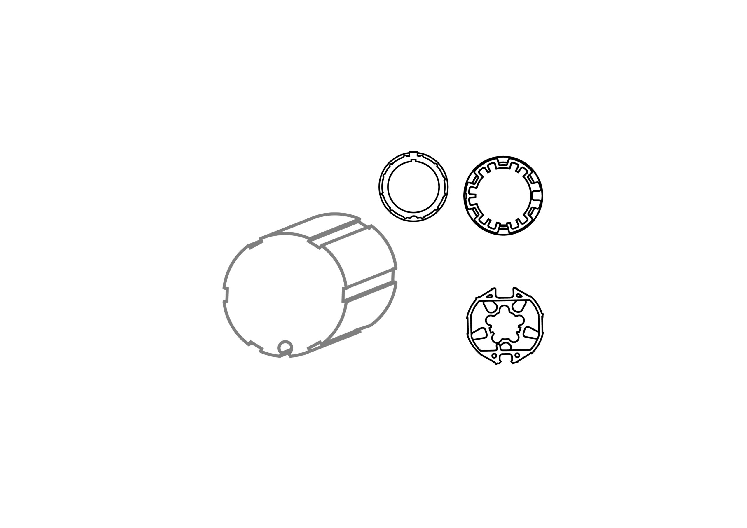 Somfy Somfy Mitnehmer LT 50/60 83x1,5 9420306