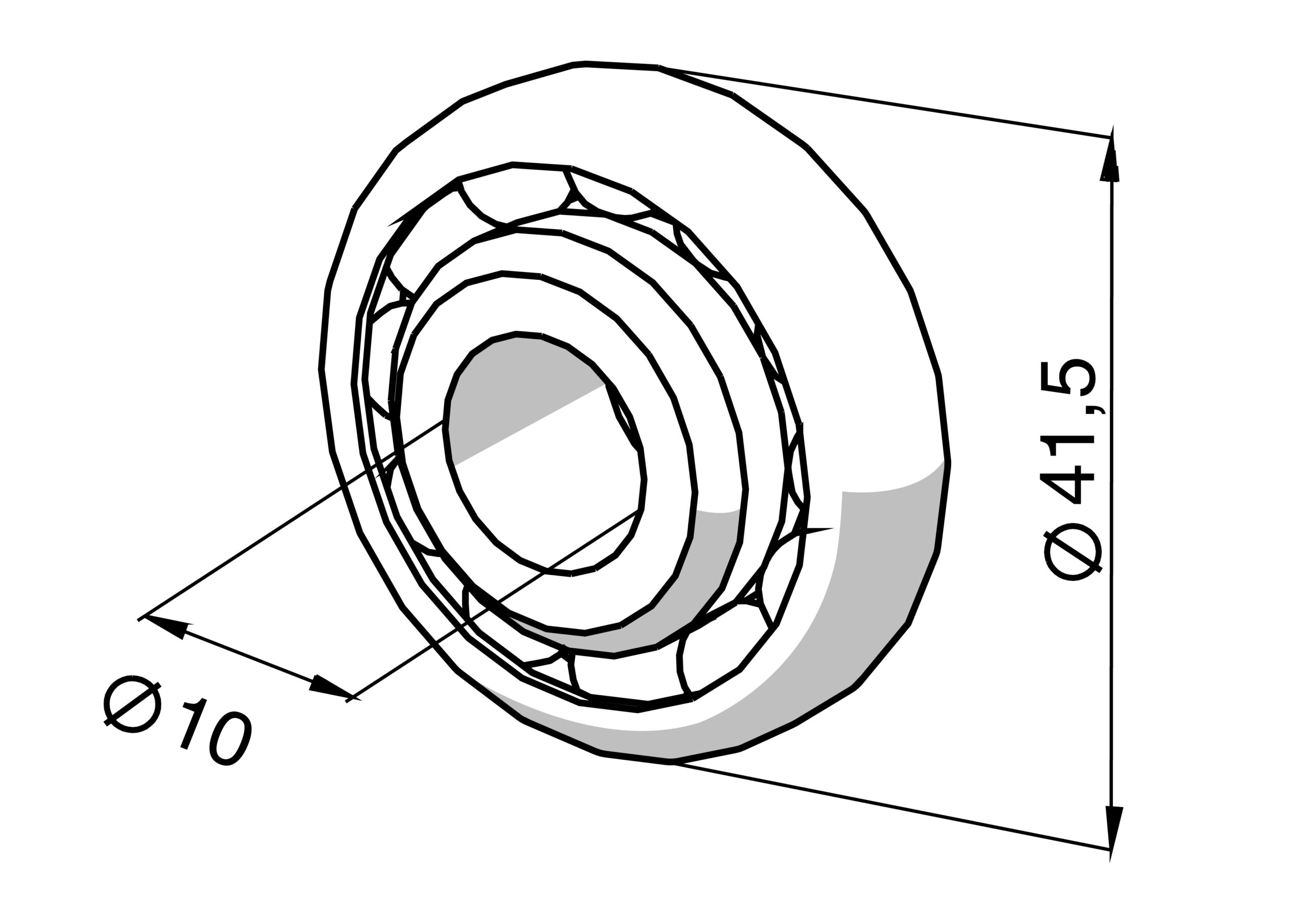 Somfy Somfy Kugellager 15mm 1781037