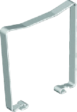 Somfy Somfy J4-Halteklammer außenlieg. 58x56mm 9014217
