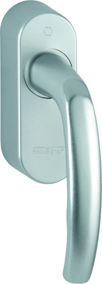 Somfy HOPPE SecuSig Fenstergriff Atlanta, silber 1811715