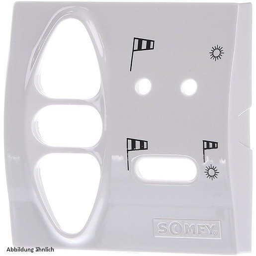 Somfy Somfy Abdeckplatte kompl. Uno IB inteoweiß matt 9012392
