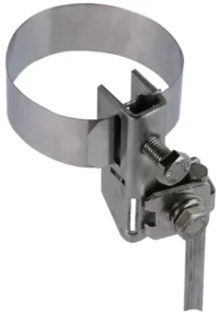 Dehn Antennen-Bandrohrschelle D 27-89mm NIRO BRS1689AK1X102X68V2A