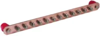 Dehn Potentialausgleichschiene ohne Abdeckung Cu PAS I 12AP M10 CU