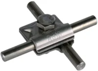 Dehn MV-Klemme NIRO für Rd 10mm MVK 10 SKM10X35 V2A