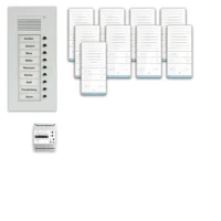 TCS Tür Control audio:pack Unterputz f.9 Wohneinheiten mit Außenstation PUK PAUF091/001