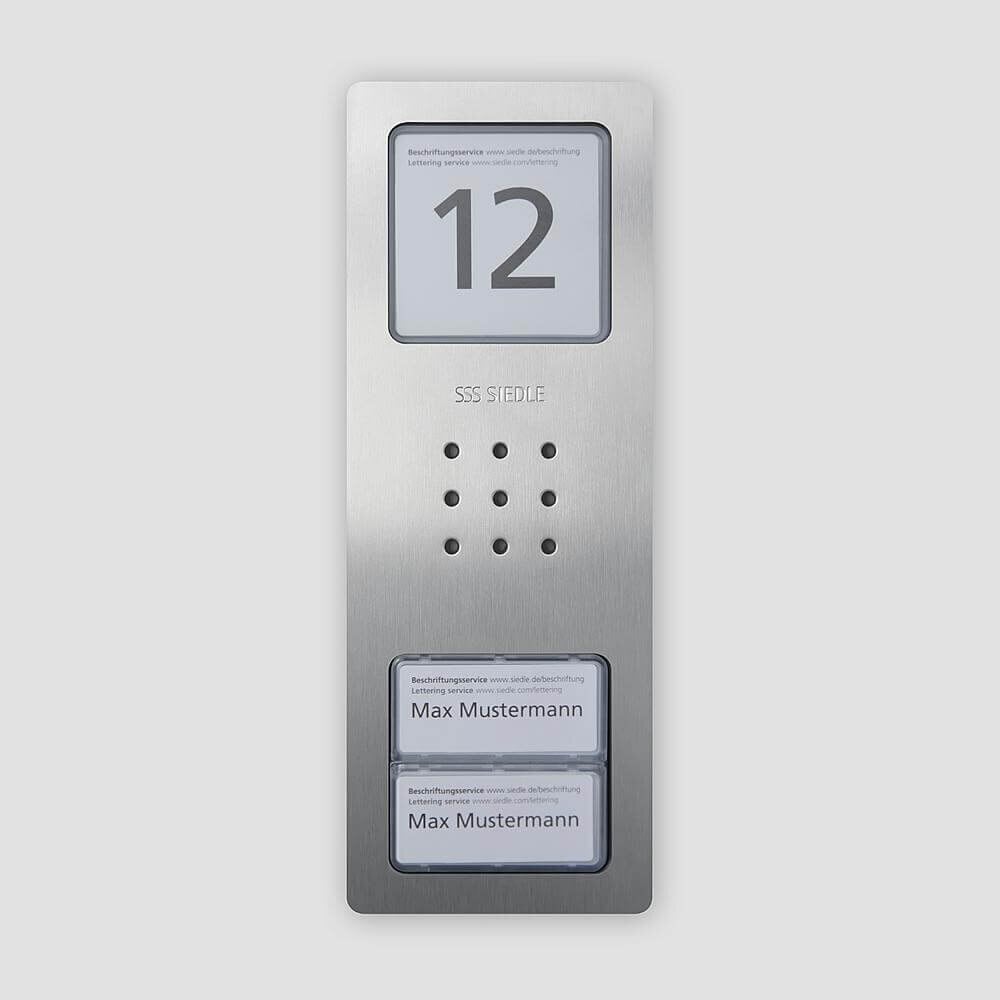 Siedle Siedle&Söhne Audio-Türstation Edelstahl gebürstet CA 812-2 E