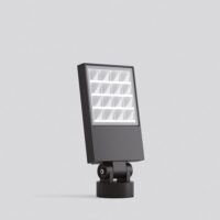 BEGA LED-Anbaustrahler 42,5W Konv DALI 84443K4 1LED graphit 4000K ws 3722lm mt