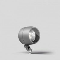 BEGA LED-Anbaustrahler 40W Konv DALI si 85161AK3 1LED 3000K ws 3834lm si mt Alu