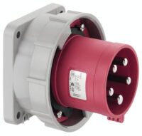 ABL CEE-Anbaugerätestecker 4-polig 125A 9h A44S27 230V/bl IP67 Schraubkl ger Kunststoff
