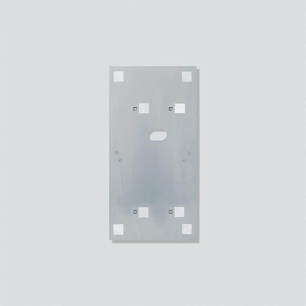 Siedle&Söhne Adapterplatte komplett für Displ KSA 604-/605 APC 611-0