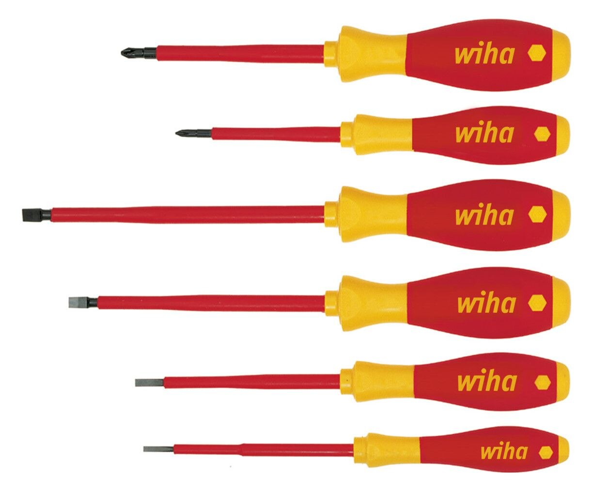 Wiha Wiha 320NK6 SoftFinish® electric Set Schraubendreher 00833