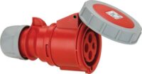 ABL CEE-Kupplung 4-polig 32A IP67 400-440V/rt K42SC5 3h Schraubkl ger Kunststoff Verschr