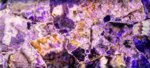 Naturstein, Amethyst, Lila, weiß PCFAME