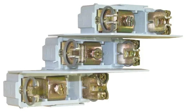 Eaton (Installation) NH00-Unterteil 3-polig diagonal ZSD-NH3/UT/SA/D+TW