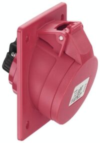 ABL CEE-Anbausteckdose 3-polig 16A 110V/ge 4h F31S120 IP44 Schraubkl ger Kunststoff 85x70mm