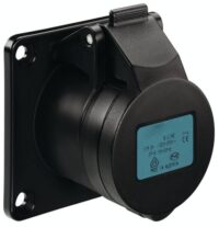 ABL CEE-Anbausteckdose 3-polig 16A 230V/bl 6h F31S20B IP44 Schraubkl ger Kunststoff 70x70mm