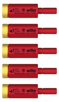Wiha 2970-S5 easyTorque® Set Adapter Drehmoment 41479