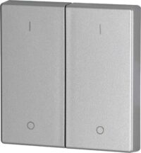 Eaton (Installation) Wippe 2-fach I/0, silber CWIZ-02/13