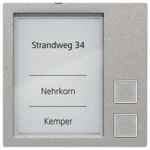 TCS Tür Control Klingeltastenmodul 2-Tasten EN AMI10912-0010
