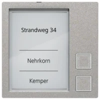 TCS Tür Control Klingeltastenmodul 2-Tasten EN AMI10912-0010